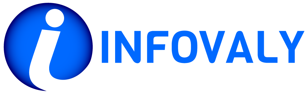 Infovaly Logo with Title